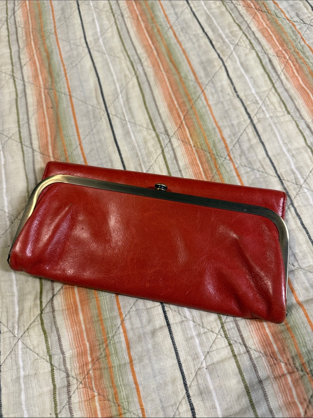 Hobo International wallet burnt orange